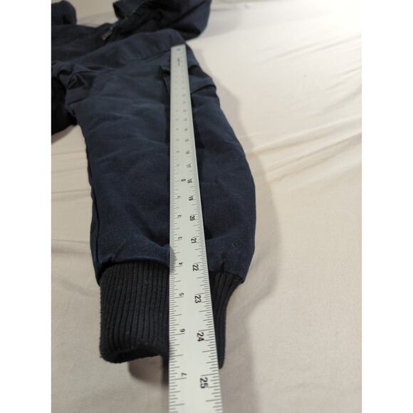 Lee Workwear Black Hooded Jacket Sherpa Lined Heavy Duty Zip Up Men L - Picture 7 of 15